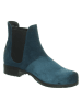 Think! Leder-Chelsea-Boots "Denk!" in Blau