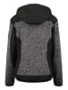 Maison Montaigne Fleece vest "Theimai" grijs/zwart