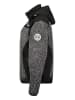 Maison Montaigne Fleece vest "Theimai" grijs/zwart