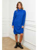 Joséfine Gebreide jurk "Bernie" blauw