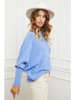So Cachemire Pullover "Egale" in Hellblau
