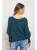 So Cachemire Pullover "Egale" in Petrol