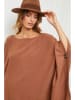 So Cachemire Poncho "Goccha" camel