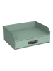 BigsoBox Documenthouder "Walter" groen - (B)33,5 x (H)13 x (D)25,5 cm
