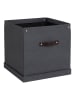 BigsoBox Opbergbox "Logan" zwart - (B)31,5 x (H)31 x (D)31,5 cm