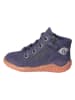 Ricosta Leder-Sneakers "Fabi" in Dunkelblau/ Orange
