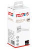 tesa Exxclusiv Ersatzrollenhalter "Exxclusiv" in Silber - (B)5 x (H)5 x (T)13,2 cm
