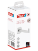 tesa Esteetic Ersatzrollenhalter "Esteetic" in Silber - (B)5 x (H)5 x (T)12,8 cm