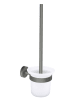 tesa Zestaw WC "Moon" w kolorze szarym - wys. 37,9 cm