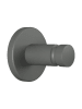 tesa Handtuchhaken "Moon" in Grau - (B)3,7 x (H)3,7 x (T)3,6 cm