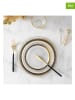 Make a Wish 4-delige set: borden wit/goudkleurig - Ø 26 cm (verrassingproduct)