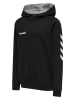 Hummel Hoodie in Schwarz in Schwarz