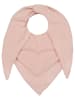 Zwillingsherz Kasjmieren driehoekige sjaal rosé - (L)175 x (B)120 cm