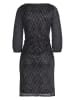 Vera Mont Sukienka w kolorze czarno-jasnobrązowym
