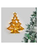 ABERTO DESIGN LED-Wanddekor in Gold - (B)59 x (H)70 cm
