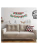Colorful Cotton Kissen in Grau/ Rot/ Rot