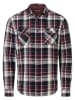 Timezone Hemd - Regular fit - in Schwarz/ Rot