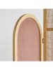 lastdeco Raumteiler "Bracke" in Rosa/ Hellbraun - (B)121 x (H)180 cm