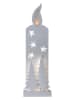 STAR Trading Lampa dekoracyjna LED "Grandy" w kolorze białym - 15 x 50 cm