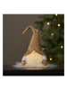 STAR Trading LED-Dekofigur "Joylight" in Gold - (B)12 x (H)28 cm