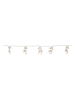 STAR Trading Łańcuch świetlny LED "Izy" w kolorze srebrnym - dł. 135 cm