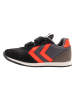 Hummel Sneakersy "Reflex Double Multi Jr" w kolorze czarnym