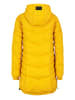 Sublevel Doorgestikte mantel geel