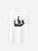 WOOOP Shirt "Pirate ship" in Weiß