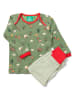 Little Green Radicals Pyjama "Animal Friends" groen