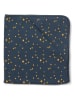 Little Green Radicals Deken "Twinkle Twinkle" donkerblauw - (L)70 x (B)100 cm