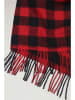 Woolrich Sjaal met aandeel wol rood/zwart