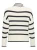 ONLY Sweter "Ibi" w kolorze kremowo-czarnym