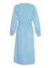 MOSS COPENHAGEN Sukienka "Leonita" w kolorze błękitnym