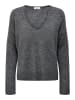 JDY Sweter "Elanora" w kolorze antracytowym