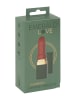 Orion Mini-Vibrator "Lipstick" in Grün - (L)8,5 cm