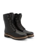 TRAVELIN' Leder-Boots "Holm" in Schwarz