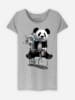 WOOOP Koszulka "Panda Bicycle" w kolorze szarym