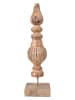 Clayre & Eef Decoratief object "Ornament" goudkleurig - (B)9 x (H)33 x (D)9 cm