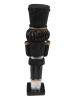 Clayre & Eef Decoratief figuur "Notenkraker" zwart - (B)5 x (H)16 x (D)4 cm