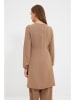 trendyol 2tlg. Outfit in Dunkelbeige
