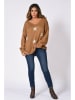 Plus Size Company Pullover "Louisie" in Camel
