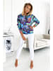 numoco Hoodie blauw/meerkleurig