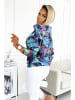 numoco Hoodie blauw/meerkleurig