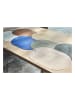 OYOY living design 2-delige set: placemats "Ribbo" blauw - (B)46 x (H)33 cm