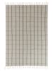 OYOY living design Tapijt "Grid" beige/antraciet - (L)200 x (B)140 cm