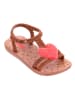 Ipanema Sandalen bruin/zalmroze/meerkleurig