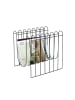 The Concept Factory Zeitschriftenablage in Schwarz - (B)32 x (H)33 x (T)26 cm