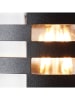 Brilliant Lampa zewnętrzna "Venlo" w kolorze czarnym - 12,5 x 32,5 cm