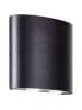 Brilliant Ledbuitenlamp "Tursdale" zwart - energieklasse E (A tot G) - (B)13 x (H)14 cm