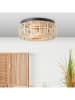 Brilliant Lampa sufitowa "Crosstown" w kolorze beżowym - wys. 19,5 x Ø 45 cm